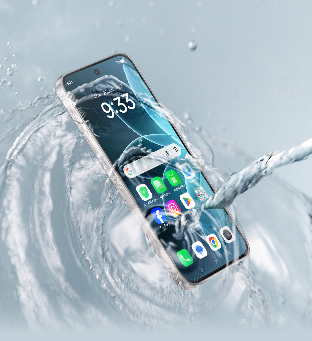 IP69K Water and Dust 
Resistance<textup>4</textup>